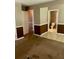 Living room with carpeting and access to the bathroom at 406 Dallas Hwy, Villa Rica, GA 30180