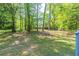 Backyard with large trees providing shade and privacy for outdoor enjoyment at 1477 Patricia Dr, Morrow, GA 30260