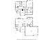 Floor plan shows the layout of the first and second floors, including bedrooms, kitchen, and living areas at 4285 Haynes Cir, Snellville, GA 30039