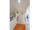 Foyer entryway with hardwood floors and a skylight at 1800 Clairmont Lk # A719, Decatur, GA 30033