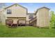Spacious backyard featuring a tiered deck that offers multi-level outdoor entertaining and relaxation at 2895 Wildflower Ln, Snellville, GA 30039