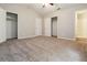 Spacious bedroom with ample closet space and soft carpet, providing comfort and convenience at 2895 Wildflower Ln, Snellville, GA 30039
