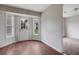 Bright dining room with hardwood floors, and bay window, ideal for Gathering meals at 864 Oakhill Ct, Stone Mountain, GA 30088