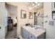 Bathroom featuring a single sink vanity, and great lighting at 4113 Stutz Ct, Tucker, GA 30084