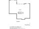 Basement floor plan for home located at 2315 Monet DR, Cumming, GA at 2315 Monet Dr, Cumming, GA 30041