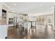 Bright, open kitchen featuring stainless steel appliances, granite countertops, and a center island with bar seating at 2315 Monet Dr, Cumming, GA 30041
