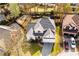 An aerial view of a home in a suburban neighborhood with mature trees and well-maintained lawns at 2698 Glenrose Hl, Atlanta, GA 30341