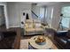 Cozy living room featuring a modern design, neutral color palette, and stylish accents at 2467 Sky Valley Dr, Dacula, GA 30019