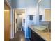 Modern bathroom with vessel sink and granite countertop vanity at 130 Arizona Ne Ave # 302, Atlanta, GA 30307