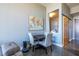 Modern dining area, with map accent, is perfect for intimate meals at 130 Arizona Ne Ave # 302, Atlanta, GA 30307