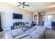 Contemporary living area showcases open space, modern furnishings, and entertainment at 130 Arizona Ne Ave # 302, Atlanta, GA 30307