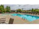Community swimming pool offering lounge chairs and a relaxing atmosphere at 130 Arizona Ne Ave # 302, Atlanta, GA 30307