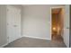 Cozy bedroom with closet and view to the attic at 201 Coral Cir, Mcdonough, GA 30253