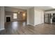 Spacious living room flows into the kitchen with modern appliances and plenty of natural light at 201 Coral Cir, Mcdonough, GA 30253
