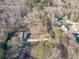 Aerial view of home and surrounding neighborhood at 537 Pine Shadows Dr, Dallas, GA 30157