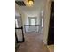 Upstairs hallway with carpet and railing at 2295 Golden Valley Dr, Lawrenceville, GA 30043