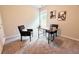 Bright office with a modern desk and chairs for two, plus decor and natural light at 3557 Bryant Meadow Cir, Buford, GA 30519