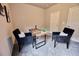 Small home office space with modern desk and chairs, perfect for working from home at 3557 Bryant Meadow Cir, Buford, GA 30519