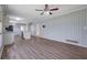 View of the open kitchen flowing into the living area, with plenty of natural light at 2609 Colonial Dr, Atlanta, GA 30337