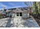 The backyard has a concrete area and a fenced-in yard at 1335 Jamestowne Trl, Alpharetta, GA 30009