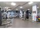 Spacious gym featuring modern equipment, including treadmills, weights, and machines at 795 Hammond Dr # 407, Sandy Springs, GA 30328