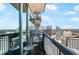 Relaxing balcony space with comfortable seating and panoramic city views, perfect for outdoor enjoyment at 3324 Peachtree Ne Rd # 2807, Atlanta, GA 30326