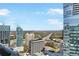 Breathtaking city view from a high-rise balcony captures the skyline and surrounding urban landscape at 3324 Peachtree Ne Rd # 2807, Atlanta, GA 30326