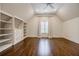 Spacious bedroom with built-in shelving and ample natural light at 3790 Narmore Ne Dr, Atlanta, GA 30319