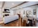 Spacious living area featuring a fireplace, hardwood floors, and an open layout, great for entertaining at 3790 Narmore Ne Dr, Atlanta, GA 30319