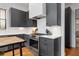 Well-equipped kitchen features stainless steel appliances and subway tile backsplash at 155 Breakspear Ln, Fayetteville, GA 30214