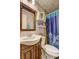 Bathroom features a wooden vanity and ample storage space at 3576 Shrewsbury Ct, Snellville, GA 30039