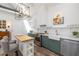 Bright kitchen with an island, breakfast bar, and stainless steel appliances at 1308 Fairview Ne Rd, Atlanta, GA 30306