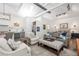 Inviting combined living space featuring modern amenities, a cozy seating area, and a bright skylight at 1308 Fairview Ne Rd, Atlanta, GA 30306