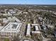 Aerial view of townhomes surrounded by mature trees with views of the neighborhood at 345 Glen Iris Ne Dr # 5, Atlanta, GA 30312