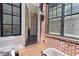 Outdoor patio area featuring access to the home's interior at 345 Glen Iris Ne Dr # 5, Atlanta, GA 30312