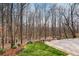 The backyard features a beautiful manicured lawn with mature landscaping and an array of trees at 3816 Turnberry Ct, Duluth, GA 30096