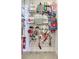 This closet offers storage solutions with shelving, rods and organized sections for gifts and wrapping paper at 3816 Turnberry Ct, Duluth, GA 30096