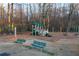 Community playground with benches, slides, and swings, surrounded by bare trees at 3816 Turnberry Ct, Duluth, GA 30096