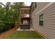 Backyard with private deck, covered patio and hot tub at 427 Parkbrook Way, Canton, GA 30114