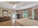 An oversized main bedroom with large windows offering natural light and an outside view at 2885 Coles Way, Atlanta, GA 30350