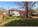 Beautiful view of a large, green backyard featuring trees and foliage at 2848 Stockbridge Way, Dacula, GA 30019