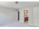 Neutral bedroom with attached bathroom and closet at 2848 Stockbridge Way, Dacula, GA 30019