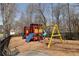 Community playground with colorful play structure and safety mulch at 2848 Stockbridge Way, Dacula, GA 30019