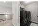 Modern laundry room with side by side washer and dryer, located on the second floor at 1830 Marietta Nw Rd, Atlanta, GA 30318