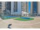 Outdoor basketball and tennis court surrounded by high rise buildings at 1280 W Peachtree Nw St # 2601, Atlanta, GA 30309