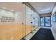 Indoor racquetball court with glass walls and a wood floor. Please limit use to 30 minutes at 1280 W Peachtree Nw St # 2601, Atlanta, GA 30309