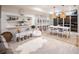 Finished basement with open shelving, wine fridge and custom lighting perfect for entertaining or relaxing at 405 9Th Ne St, Atlanta, GA 30309