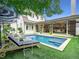 Inviting backyard pool area, perfect for relaxation and entertainment at 405 9Th Ne St, Atlanta, GA 30309