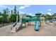 Community playground with slides and climbing structures at 6040 Ashborough Park, Cumming, GA 30040