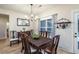 Formal dining room featuring a traditional-style table and chairs at 5761 Dixie Hwy, Rutledge, GA 30663